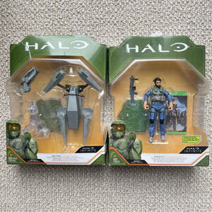 HALO Infinite - Series 1 Pilot & Series 2 Sentinel Action Figures Toy Figure NIB